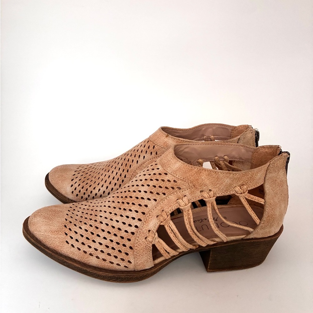 Coconuts by Matisse Vegan Leather Lilah Loafer Ankle Boots (7.5)